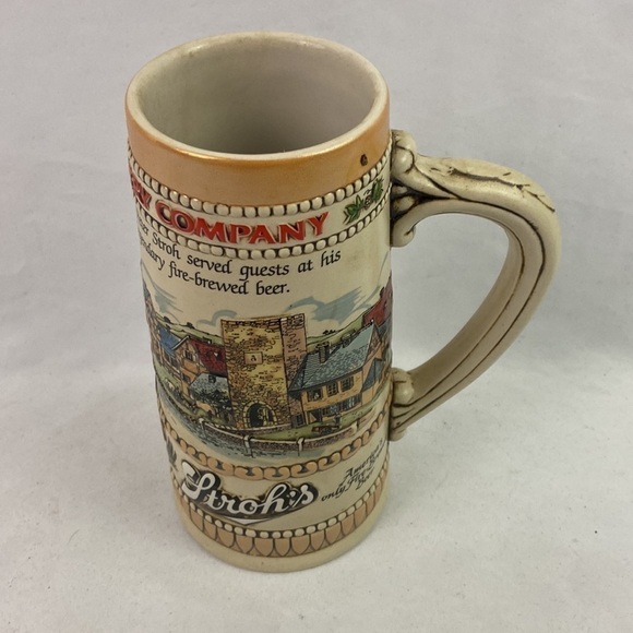 Vintage Stroh’s Beer Stein Heritage II Mug - Picture 5 of 10